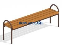 Лавочка парковая МАФ 1603 в Бердянске