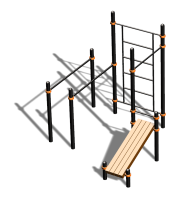 Спортивный комплекс воркаут ВС-98 в Бердянске