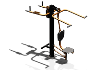 Уличный тренажер "Верхняя тяга Брусья Пресс" УТ339 в Бердянске Уличный тренажер "Верхняя тяга Брусья Пресс" УТ339 в Бердянске