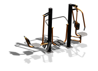 Уличный тренажер "Жим ногами Шагомер Жим от груди" УТ333 в Бердянске Уличный тренажер "Жим ногами Шагомер Жим от груди" УТ333 в Бердянске