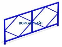 Ограждение площадки МАФ 5001 в Бердянске