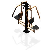 Уличный тренажер  "Жим от груди двойной" УТ204 в Бердянске