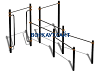 Спортивный комплекс воркаут ВС-197 в Бердянске
