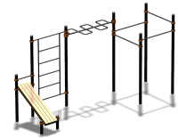 Спортивный комплекс воркаут ВС-74 в Бердянске