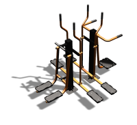 Уличный тренажер "Шпагат Маятник Лыжник двойной" УТ335 в Бердянске Уличный тренажер "Шпагат Маятник Лыжник двойной" УТ335 в Бердянске