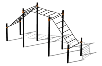 Спортивный комплекс воркаут ВС-192 в Бердянске