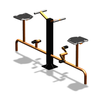 Уличный тренажер  "Вело двойной"   УТ211 в Бердянске