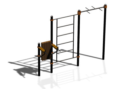 Спортивный комплекс воркаут ВС-142 в Бердянске