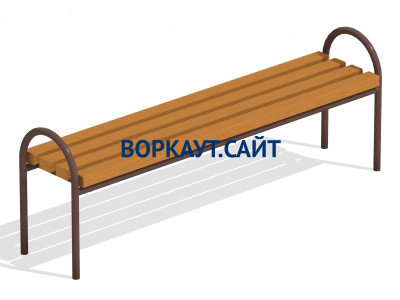 Лавочка парковая МАФ 1603 в Бердянске