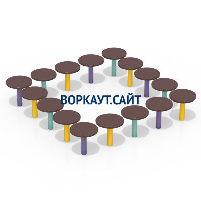 Бум-бревно Квадрат ДСК 3543 в Бердянске