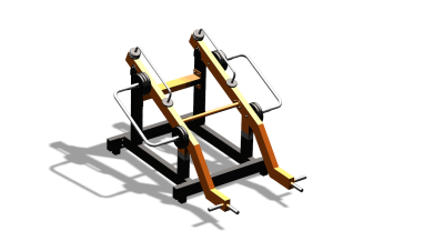 Силовой уличный тренажер  "Становая тяга"  УТ423 в Бердянске
