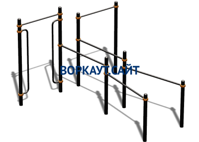 Спортивный комплекс воркаут ВС-197 в Бердянске