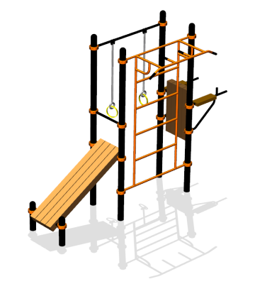 Спортивный комплекс воркаут ВС-78 в Бердянске