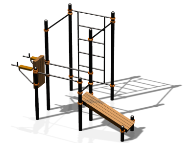 Спортивный комплекс воркаут ВС-82 в Бердянске