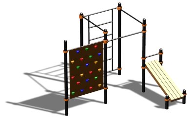 Спортивный комплекс воркаут ВС-122 в Бердянске