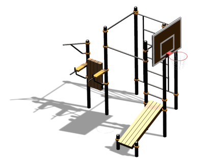 Спортивный комплекс воркаут ВС-94 в Бердянске
