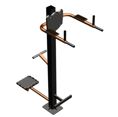 Уличный тренажер "Брусья Пресс Твистер" УТ345 в Бердянске