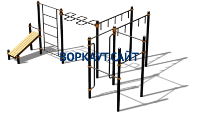 Спортивный комплекс воркаут ВС-195 в Бердянске