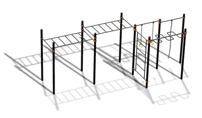 Спортивный комплекс воркаут ВС-99 в Бердянске Спортивный комплекс воркаут ВС-99 в Бердянске