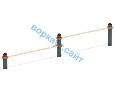 Каскад турников двойной ВС-5 в Бердянске