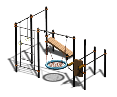 Спортивный комплекс воркаут ВС-97 в Бердянске