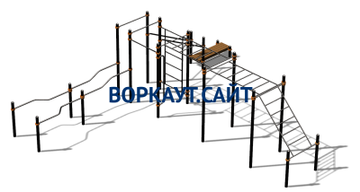 Спортивный комплекс воркаут ВС-199 в Бердянске