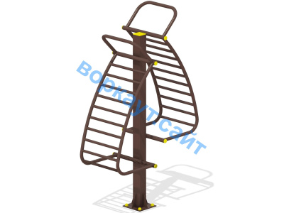 Уличный тренажер для пресса УТ 012 в Бердянске