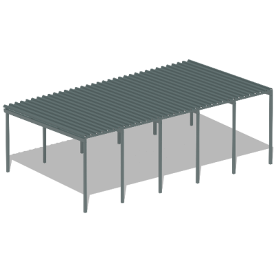 Большой теневой навес трибун МАФ 4131 в Бердянске