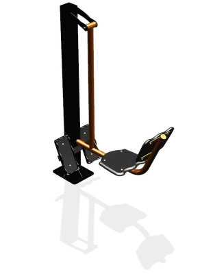 Уличный тренажер "Жим ногами одинарный" УТ 110 в Бердянске Уличный тренажер "Жим ногами одинарный" УТ 110 в Бердянске