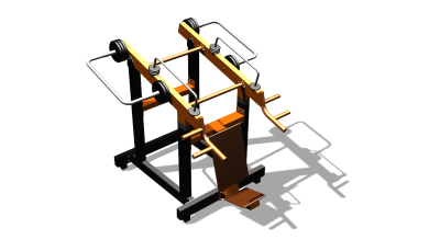 Силовой уличный тренажер  "Жим вверх"  УТ421 в Бердянске