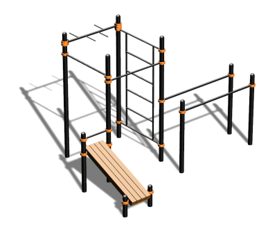 Спортивный комплекс воркаут ВС-91 в Бердянске