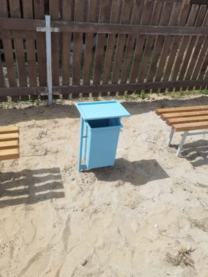 Урна с крышкой МАФ 1631 в Бердянске