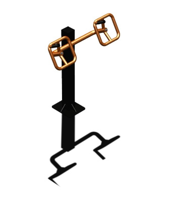 Уличный тренажер "Штурвал одинарный" УТ 122 в Бердянске