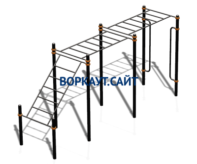Спортивный комплекс воркаут ВС-190 в Бердянске