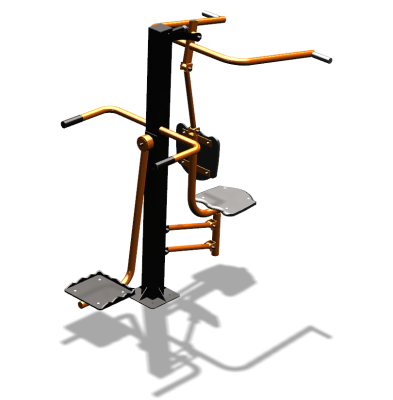 Уличный тренажер "Верхняя тяга Маятник" УТ338 в Бердянске