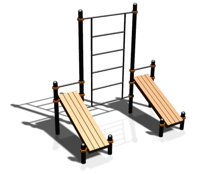 Спортивный комплекс воркаут ВС-128 в Бердянске