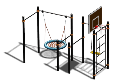 Спортивный комплекс воркаут ВС-126 в Бердянске