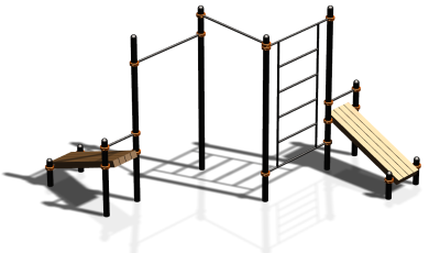 Спортивный комплекс воркаут ВС-120 в Бердянске