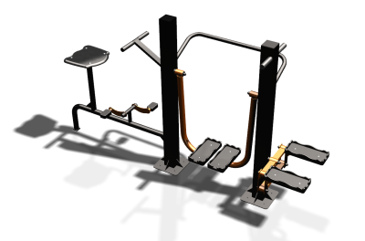 Уличный тренажер "Вело Шагомер Степпер" УТ334 в Бердянске