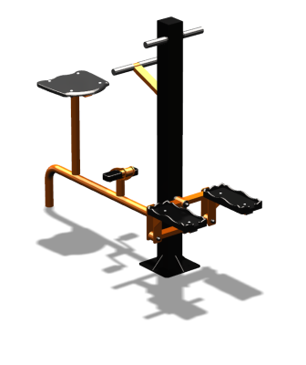Уличный тренажер "Вело Степпер" УТ319 в Бердянске