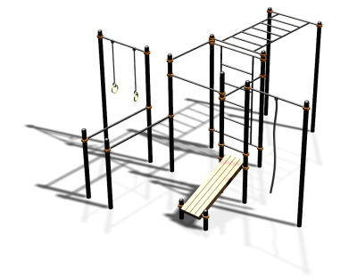 Спортивный комплекс воркаут ВС-68 в Бердянске