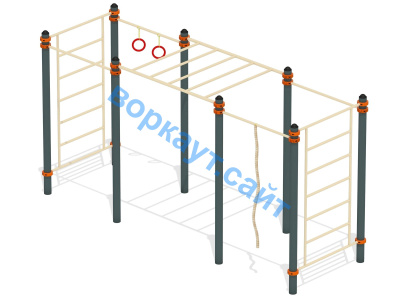 Воркаут комплекс гимнастический  ВС-24 в Бердянске