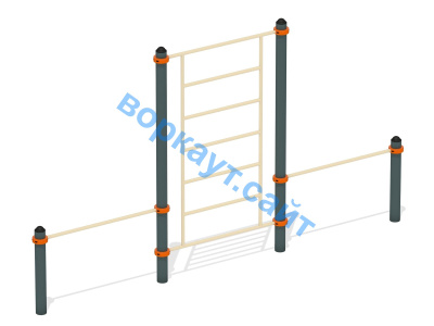 Шведская стенка с перекладинами ВС-13 в Бердянске