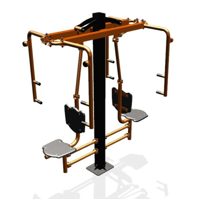 Уличный тренажер "Баттерфляй двойной"   УТ208 в Бердянске