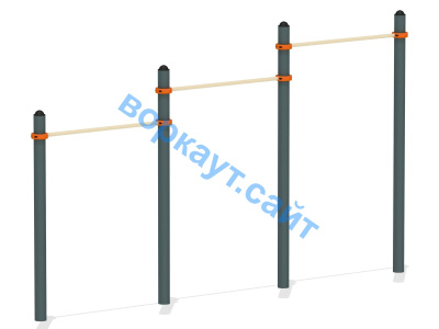 Турник тройной ВС-4 в Бердянске