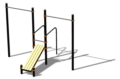 Спортивный комплекс воркаут ВС-132 в Бердянске