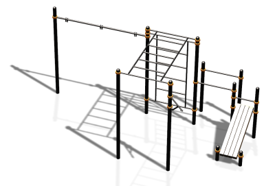 Спортивный комплекс воркаут ВС-87 в Бердянске