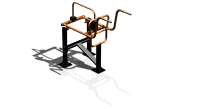 Силовой уличный тренажер  "Приседания"  УТ404 в Бердянске
