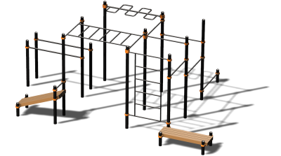 Спортивный комплекс воркаут ВС-141 в Бердянске