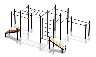 Спортивный комплекс воркаут ВС-100 в Бердянске